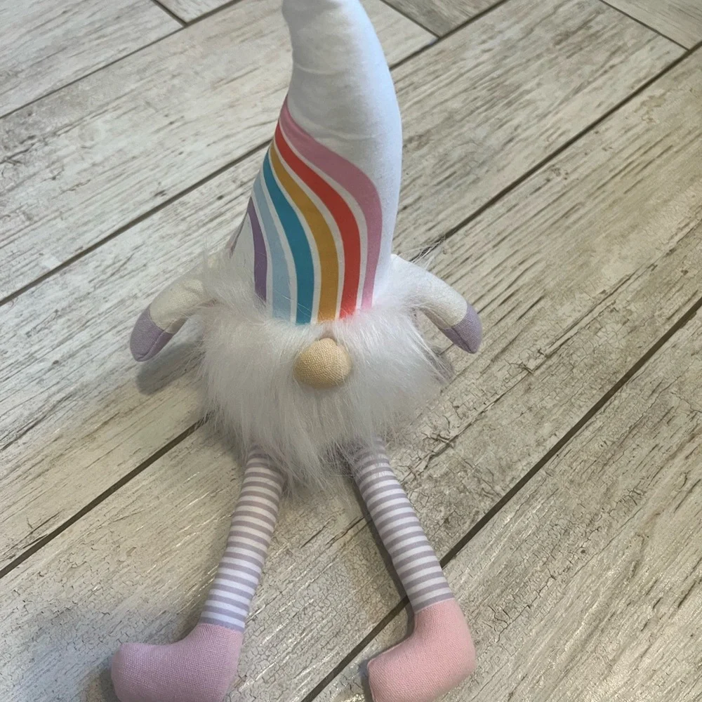 Famous Aldi spring mini Colorful Gnome Plush decor Set - Picture 3 of 9